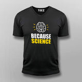 Science Vneck T-Shirt For Men Online India