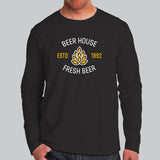 Beer House Full Sleeve T-Shirt India