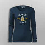 Beer House T-Shirt For Women