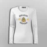 Beer House T-Shirt For Women