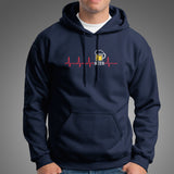 Beer Heartbeat Hoodies India