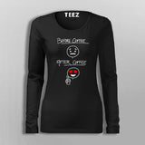 Before Coffee After Coffee Meme T-Shirt For Women