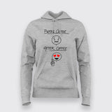 Coffee Meme Women's Hoodies Online India