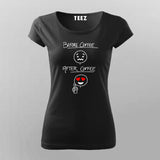 Before Coffee After Coffee Meme T-Shirt For Women