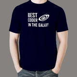 Best Coder In The Galaxy T-Shirt For Men