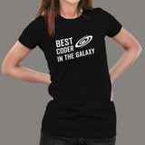 Best Coder In The Galaxy T-Shirt For Women India