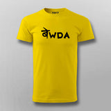 Bewda Hindi T-shirt For Men Online India