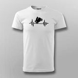 Biker Heartbeat T-Shirt India