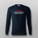 Biology The Only Science Where Multiplication And Division Funny T-shirt For Men