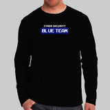 Blue Team Cyber Security Hacking Hacker Full Sleeve For Men Online India 