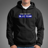 Blue Team Cyber Security Hacking Hacker T-Shirt For Men
