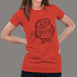 Bob The Minion Women's T-Shirt online india