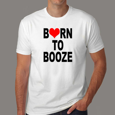 Born To Booze Men's T-Shirt Online India