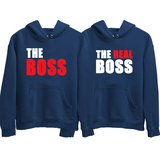 Boss And The Real Boss Couple Hoodies