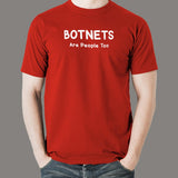 Botnets Are People Too - Cybersecurity Men's Tee