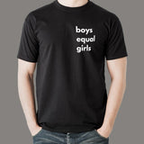 Boys Equal Girls T-Shirt For Men Online