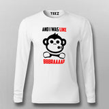 Braaap Fullsleeve T-Shirt For Men Online