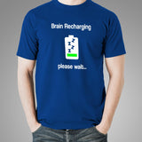 Brain Recharging Men's Geek Tee