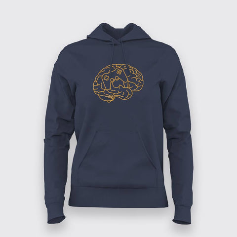 Brain Of Game Hoodies For Women Online India 