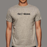 Breakdown Html Code T-Shirt For Men Online India