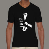 Be Water My Friend Bruce Lee V Neck T-Shirt For Men Online India