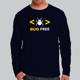 Bug Free Zone T-Shirt - Code with Confidence