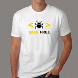Bug Free Funny Programmer T-Shirt For Men India