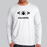 Bug Hunter Software Test Engineer Full Sleeve T-Shirt For Men India