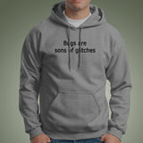 Bugs Are Sons Of Glitches Men's Hoodies India