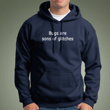 Bugs Are Sons Of Glitches Men's Hoodies