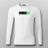 Built With Qt Full Sleeve T-Shirt India