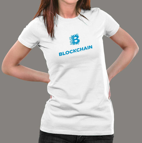 Blockchain Women’s Bitcoin Profession T-Shirt