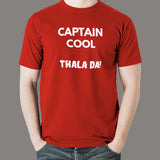 Dhoni Captain Cool Thalada Men's T-Shirt online india