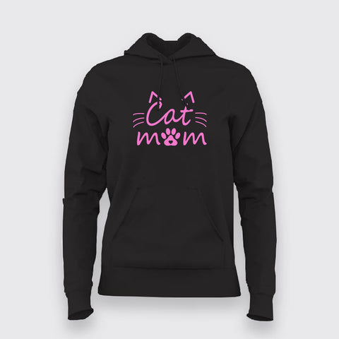 Cat mom hoodie online