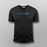 CAVISSON V-neck T-shirt For Men Online India