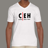 Certified Ethical Hacker Men’s Profession V Neck T-Shirt Online