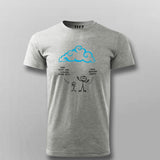 Cloud of Linux Servers Tech Guru T-Shirt