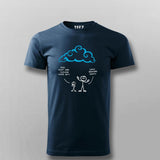 Cloud of Linux Servers Tech Guru T-Shirt