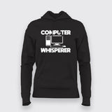 COMPUTER WISPERER Hoodies For Women