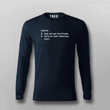 CONSOLE Funny Coding T-shirt For Men