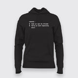 CONSOLE Funny Coding Hoodies For Women