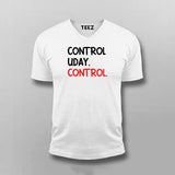 CONTROL UDAY CONTROL Funny Hindi T-shirt For Men