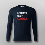 CONTROL UDAY CONTROL Funny Hindi T-shirt For Men