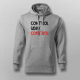 CONTROL UDAY CONTROL Funny Hindi Hoodies For Men