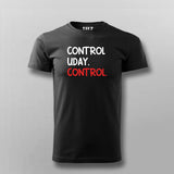 CONTROL UDAY CONTROL Hindi T-shirt For Men Online Teez