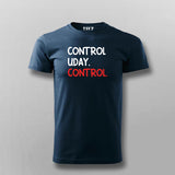 CONTROL UDAY CONTROL Funny Hindi T-shirt For Men