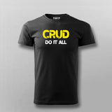 CRUD Create, read, update and delete Programmers T-shirt For Men Online India