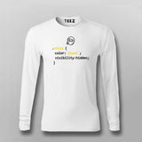 CSS Ninja Funny Programming Quotes T-shirt For Men