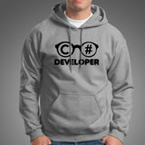 C#  C Sharp Developer Hoodies For Men Online