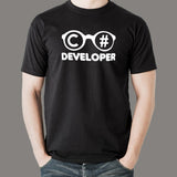 C#  C Sharp Developer T-Shirt For Men